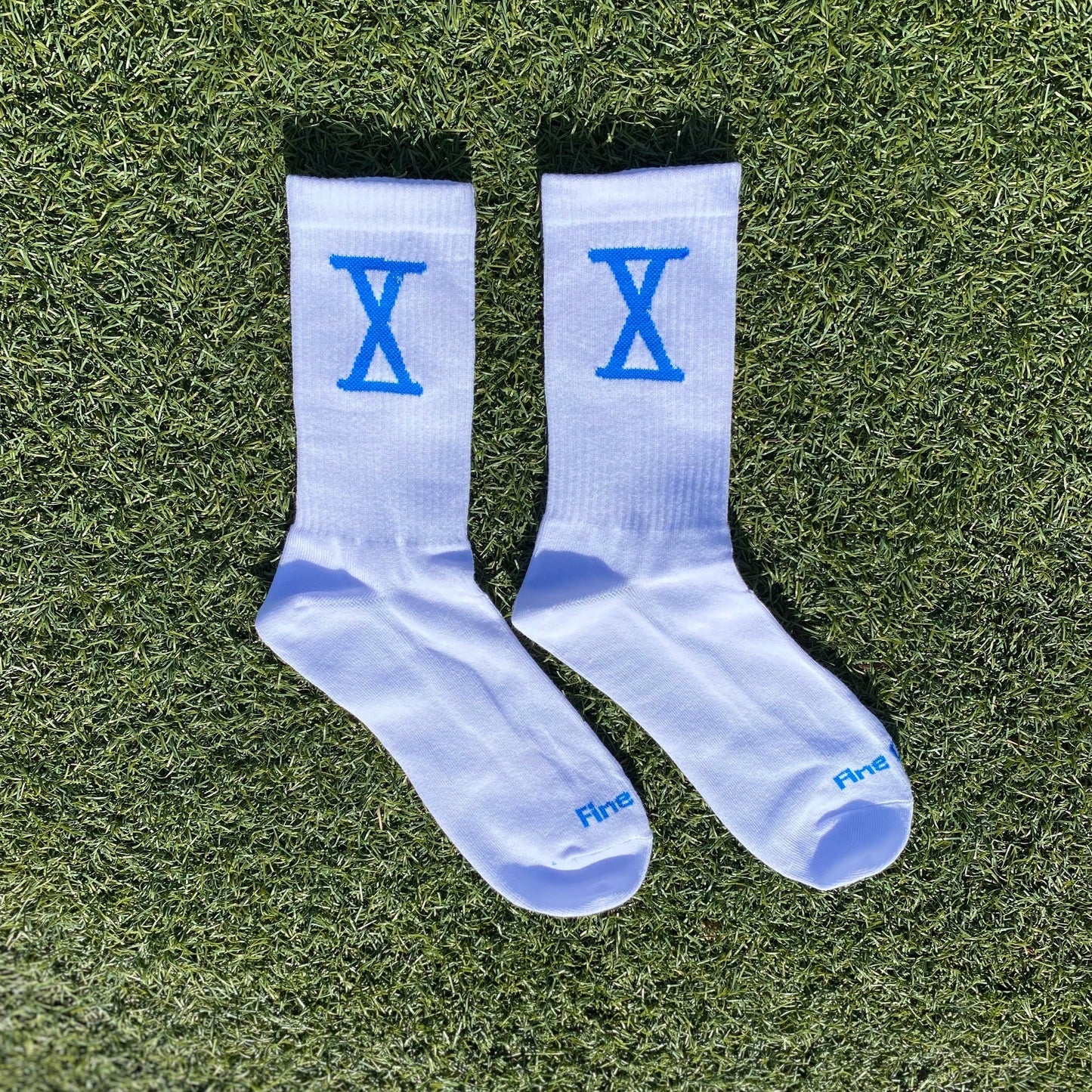 Blue Fine Socks